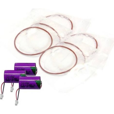 Kit di sostituzione batterie per EBI 12 ebro AL 104 Adatto per marchio (accessori per strumenti di misura) Ebro