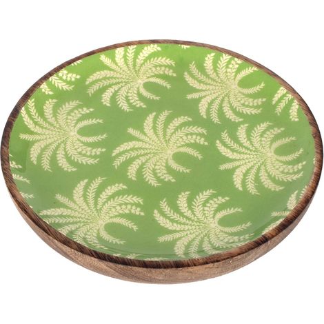 Signes Grimalt Plato Novedad  Plato Palmeras S Novedad Verde 16x16x3cm 39005