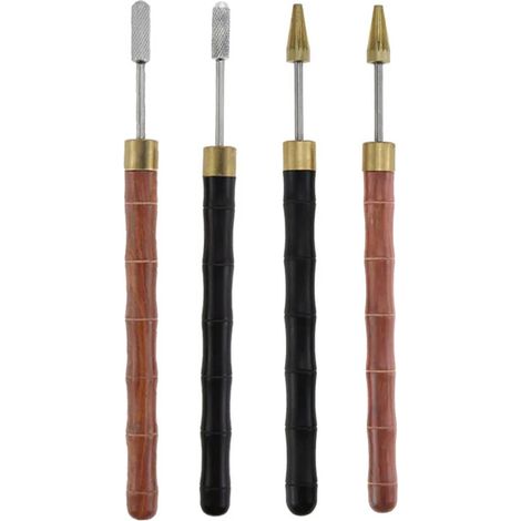 Randstift für Sandelholzgriff – Randstift – Randstift – Kupferrandstift – Randstift – Randstift – 4 Stück