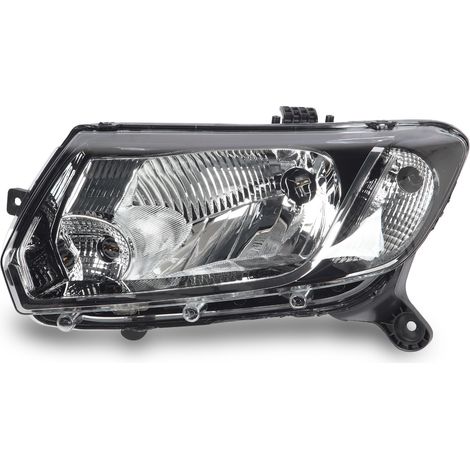 Cache de phare avant gauche renforcé pour Dacia Sandero MK2 (avant restylage) - Référence : 260601236R (1/5)