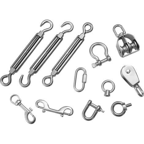 V4A Edelstahl Kettenverbinder Ø 3 mm (1/3)