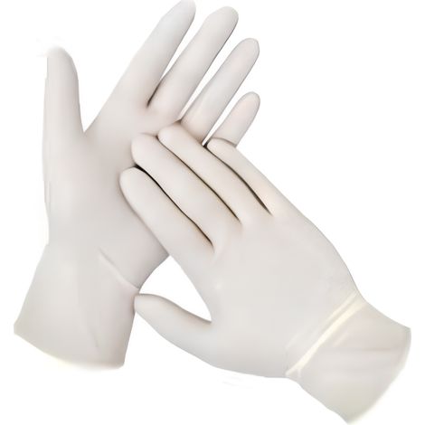 Gants Jetables Latex Taille L pour Carrosserie en Atelier (1/3)