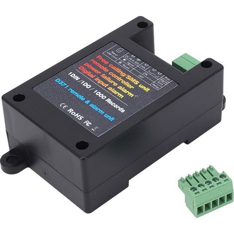 Multifunktionale GSM 4G-Fernbedienung mit Öffnerfunktion, Reset-Schalter, Relais und Stromausfallwarnung (europäische Version) (1/5)