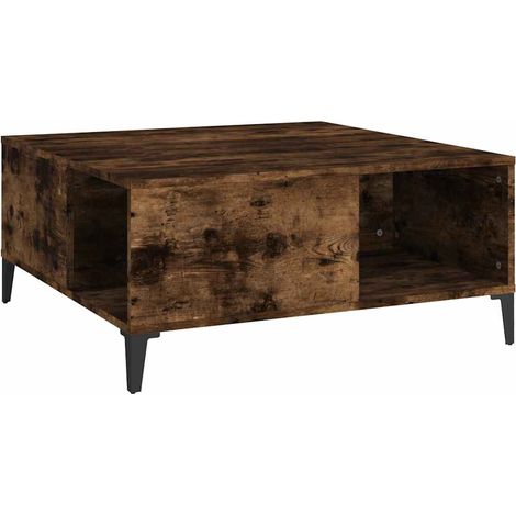 Maison Exclusive - Mesa de centro madera contrachapada roble ahum (1/5)