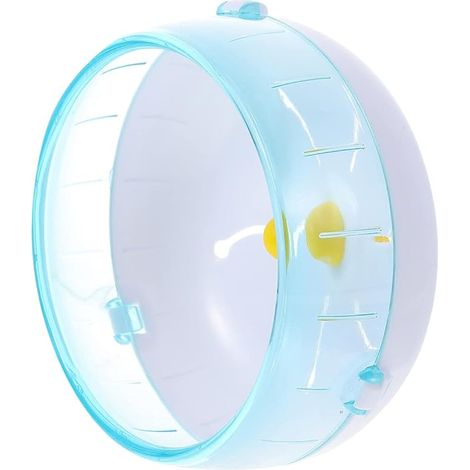 Roue Silencieuse pour Hamster Roue D’Exercice pour Chinchilla Cochon D’Inde Hérisson Et Gerbilles pour Cage 8.27 X 8.27 X 3.15 in (1/5)
