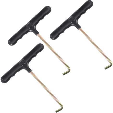 mit 3 robusten T förmigen Schnürsenkelenkerverstellern
