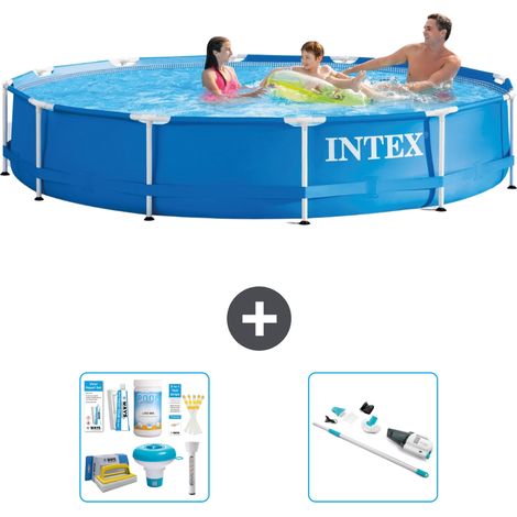 Frame Pool Rund - 366x76 cm - 3-teilig S41603 (1/3)