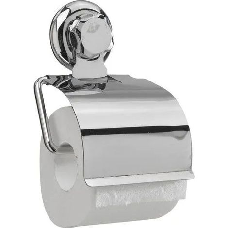 PORTE ROULEAU WC MEGA VENTOUSE META CHROME14,8X3,3XH22,5 CM -BESTLOCK