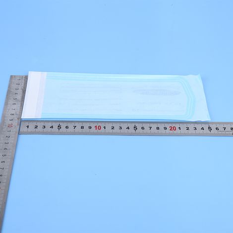 Sachets de stérilisation dentaire, sachets auto-scellants, plusieurs tailles, haute qualité, vendus par lot de 200 pour usage dentaire, GS0472890260 mm (1/5)