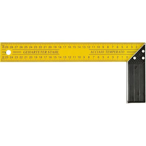 Ángulo de carpintería Geko Construction de 300 mm, acero y aluminio G29073 (1/2)