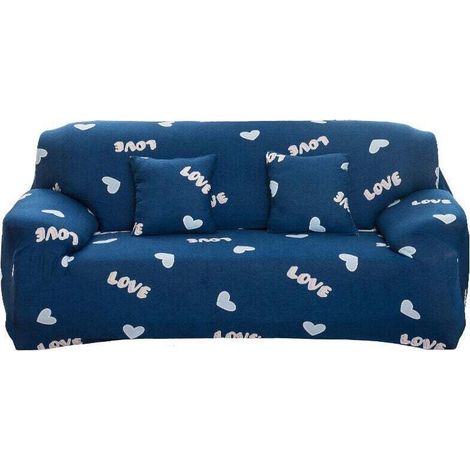 2-seater sofa cover, 140-180 cm, modern sofa cover with armrest, universal elastic sofa covers, sofa protector cover, Love MUMU (1/4)