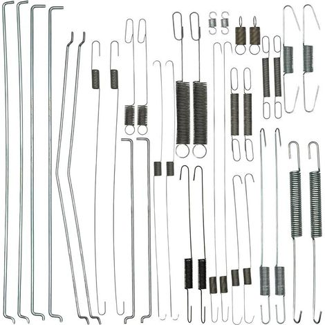 Kit de resortes para carburador, surtido de resortes para estrangulador, kit de resortes de retorno del estrangulador para motores Honda Briggs & Stratton de pequeña escala, Predator, Generac, Champio (1/5)