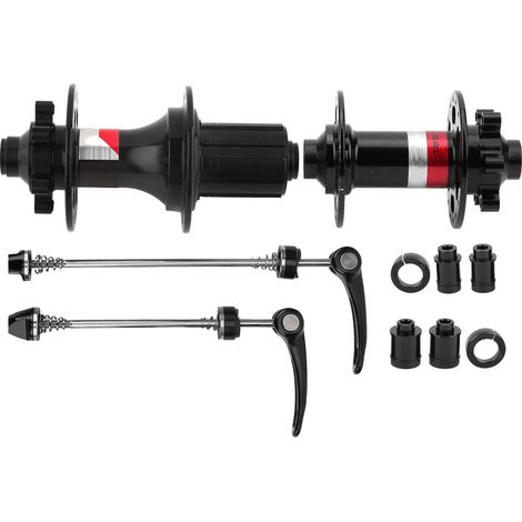 GUB‑1351 Moyeu de VTT 4 roulements étanches, 32 trous, compatible 8‑11 vitesses, 72 anneaux (1/5)