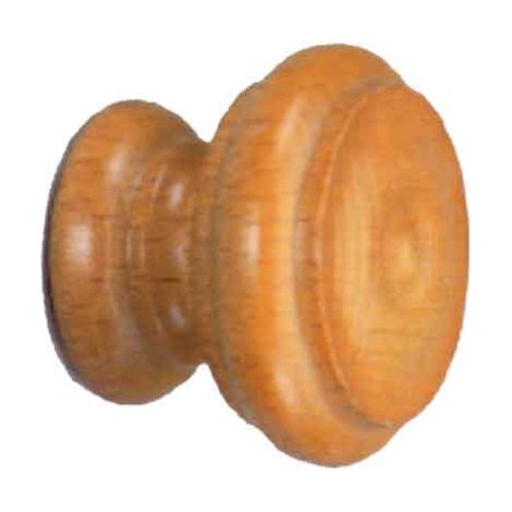 Pomolo Legno Verniciato 102 Ø 30 Ciliegio (1/2)