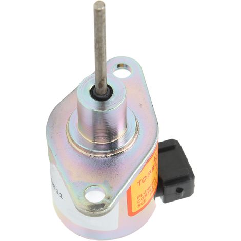 Électrovanne de coupure moteur 12V E6820 60011 pour tracteur Kioti CK25 CK2510F CK2510HF (1/5)