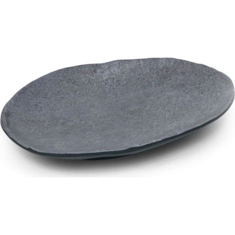 Plat Ovale Stonehenge en Mélamine - 24,1x17,2 cm - Pujadas