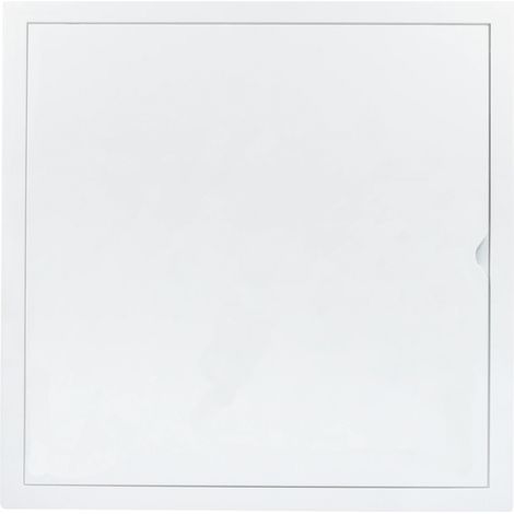 Trappe de visite 31,5 x 31,5 cm – ABS blanc – Montage en saillie – Accès rapide pour installations – Résistante aux chocs et humidité – Orno