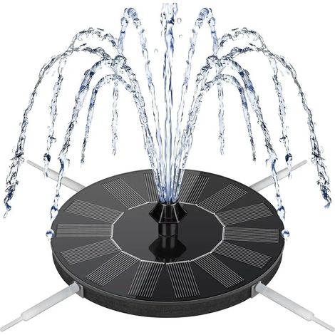 Pompe à eau de montagne, avec 8 buses et 4 supports, peut être placée indépendamment, pompe à eau flottante (1/5)