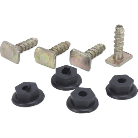 Protège passage de roue avant clips avec vis 12290 compatibles Opel Corsa 2000-2006, fixation aile, lot de fixation, accessoire carrosserie. (1/5)