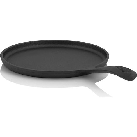 BBQ-Toro Gusseisen Pancakepfanne  Ø 19 cm  Gusseisen Grillpfanne