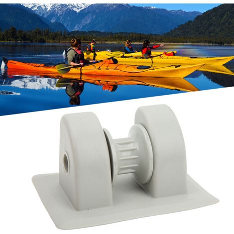 Support d'ancre gonflable professionnel pour bateau, support de corde, support d'ancre en PVC pour kayak, rouleau de rame pour radeaux, yachts et kayaks, blanc (1/5)