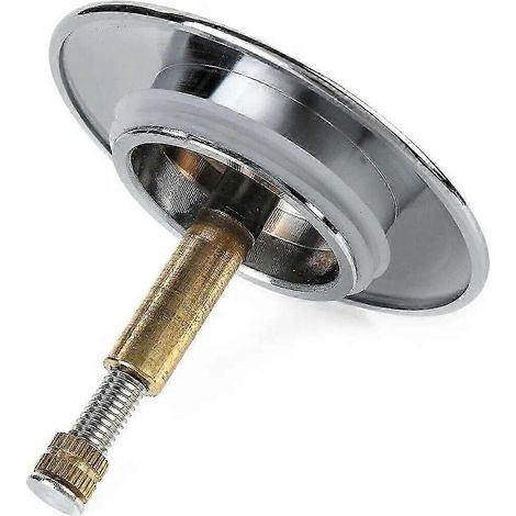 Bouchon de vidange de baignoire et lavabo de 70 mm – Bouchon de vidange escamotable pour la plupart des lavabos et baignoires (1/5)