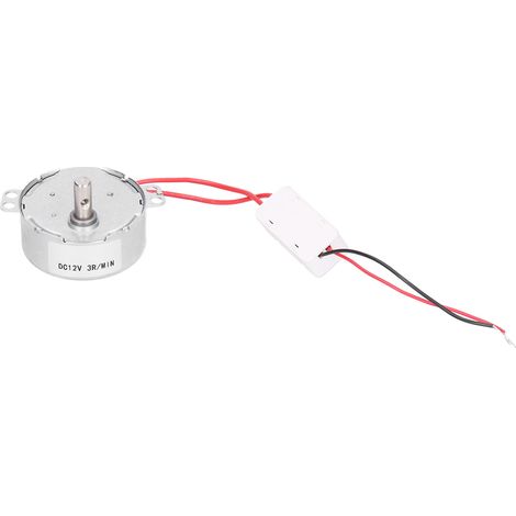Mini moteur électrique Miniature à haute Torsion, équipement électronique 50TYC 3RPM CCW/CW, moteur à courant continu (1/5)