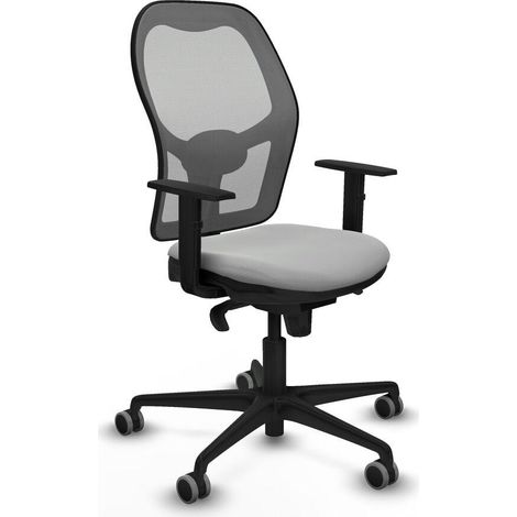 Piqueras y Crespo Silla de Oficina Gris Claro Ergonómica