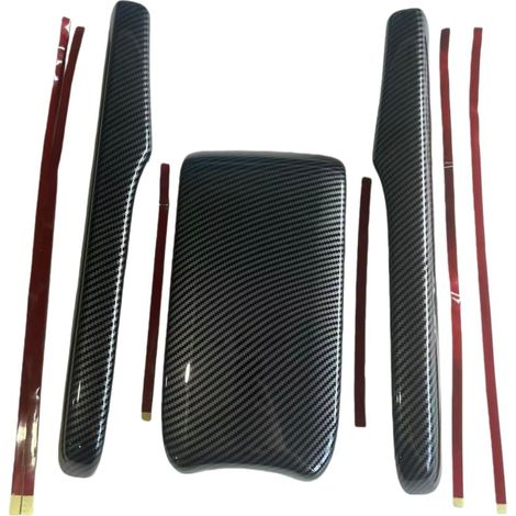 Suitable for Civic 10th generation modification: center armrest box cover, center armrest box panel decorative sticker, new Civic interior decoration. (1/2)