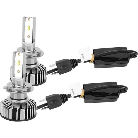 2 pièces DC9V-32V 40W 8000LM 6500K LED étanche H7 phare lampe de conduite (1/5)