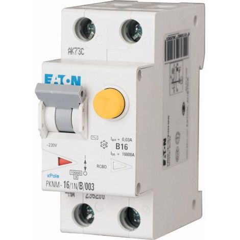 Disj. diff. PKNM 1P+N -16A 300mA/cbe C/A 000236219 EATON PKNM-16/1N/C/03-A-MW
