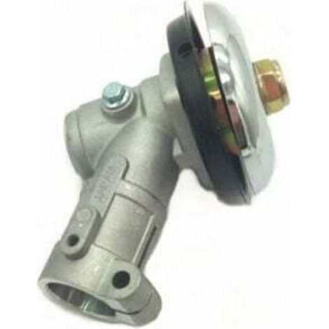 Angle gearbox for brushcutter – 9 teeth, Ø 28 mm tube, hardened steel, quick mounting (1/4)