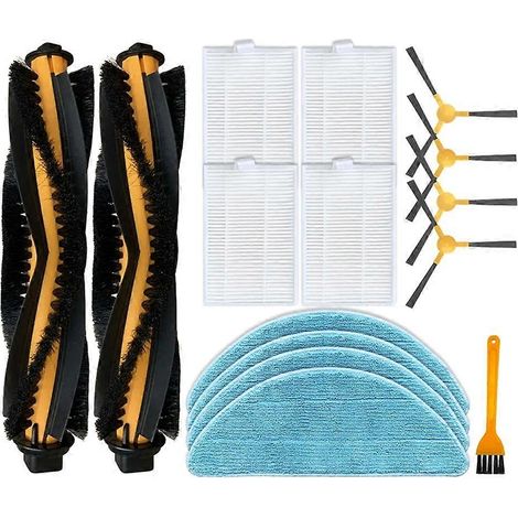 Filtre pour aspirateur brosse pour aspirateur Filtre de brosse pour aspirateur filtre de Q5 Robot Aspirateur de remplacement pièce détachée Accessoires Main Side Brosse HEPA Filtre Serpillière Clo (1/5)