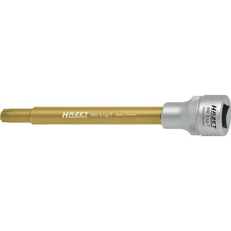 HAZET Schraubendreher-Steckschlüsseleinsatz TORX® 992SLG-T50 Vierkant hohl 12, (1/4)