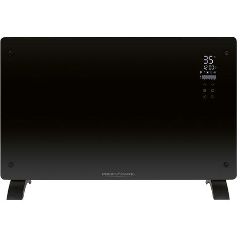 Convecteur en verre 2000W Noir Proficare PC-GKH3119-Noir (1/5)