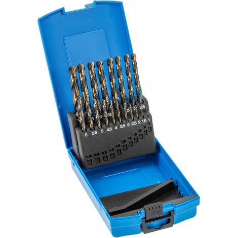 Foret métal HSS de 1 à 10 mm - Boite de 19 forets