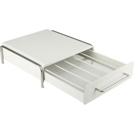 Skecten Cajón para almacenar cápsulas, 36 Piezas, Organizador de Cápsulas, Cajón para Almacenamiento de cápsulas de café, Blanco