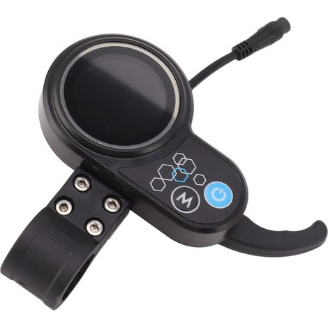 Panneau d'affichage étanche pour trottinette électrique, connecteur mâle 6 broches, panneau LCD pour vélo électrique avec port USB (1/5)