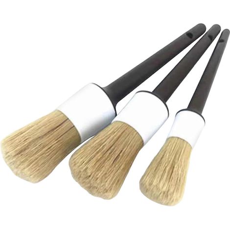 Brosse de nettoyage intérieure et extérieure réutilisable, douce et idéale pour les sièges de voiture (1/5)