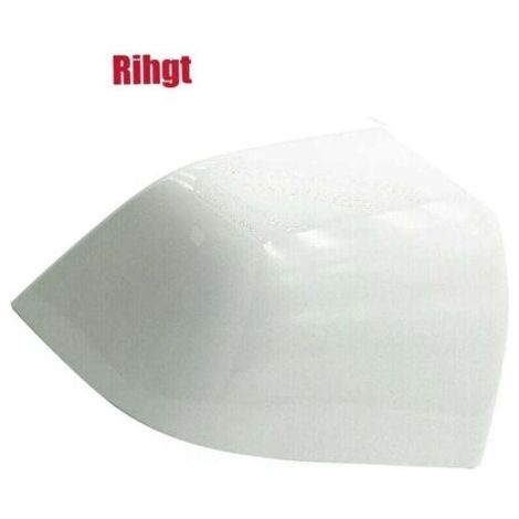 Coque de rétroviseur blanc nacré pour Tesla Model Y, côté passager (1/4)