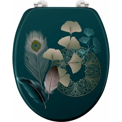 Abattant WC charnières métal GINKO (1/5)