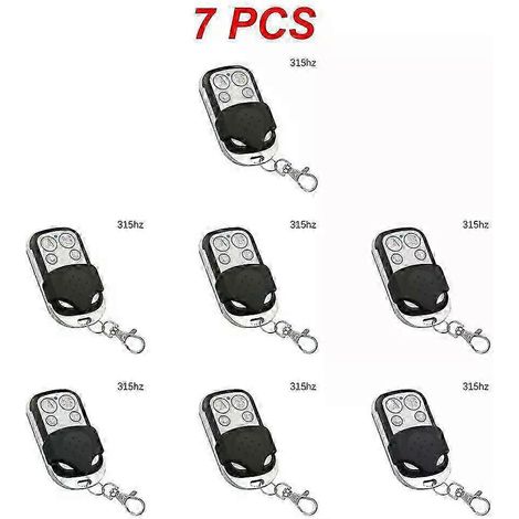Nouveau duplicateur 433/315 MHz sans fil universel pour télécommande de porte, duplication de clé, clonage de portail et de garage. (1/5)