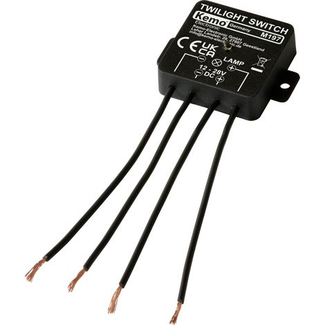 Kemo M197 Dämmerungsschalter Baustein 12 V/DC, 24 V/DC