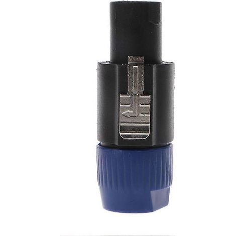 Connecteur de câble Speakon mâle 4 pôles Neutrik NL4FX pour haut-parleurs