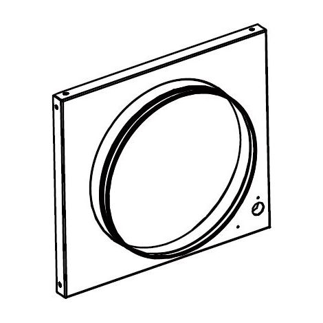 S&ampP KIT IC/OC HE 16 H - Paneelstutzen, horizontal, DN315, VPE 2 - 5407068700