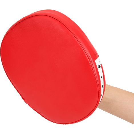 Gants de boxe avec cible, protège-mains, équipement d'entraînement pour adultes et adolescents, pour coups de pied, sanda et taekwondo. (1/5)