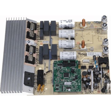 PLATINE DE PUISSANCE INDUCTION G7 SS 7 POUR TABLE DE CUISSON WHIRLPOOL - 481010395258
