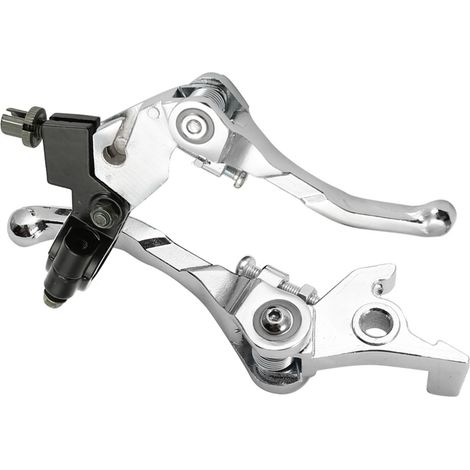 7/8" Klappbare Bremshebel für Lenker - Modifizierte Kupplungshebel für Motocross- und Dirtbikes