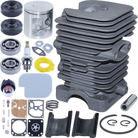 Kit piston et cylindre, pour Poulan Pp3816Av, Pp4218Av, Sm4218Av, Sm4218Avx, Sm4518Avx, 530 07 18 84, 530 07 18 85 (1/5)