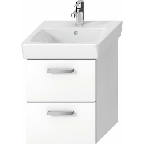 Jika Lyra Plus Viva - Meuble sous lavabo 44x55x40 cm, blanc H40J3824023001 (1/5)